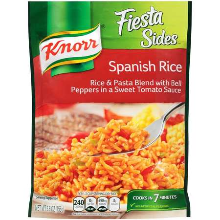 KNORR Knorr Rice Sides Spanish Rice Flavor Rice 5.6 oz., PK12 02268